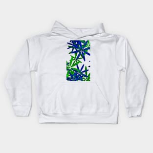 Dark Flower Power Kids Hoodie